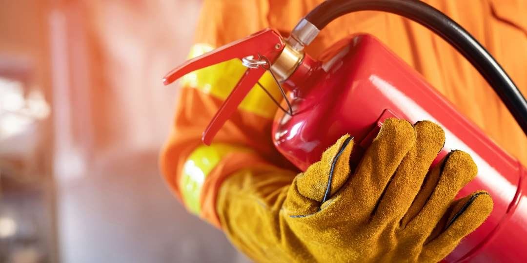 Extintores de combate a incêndio